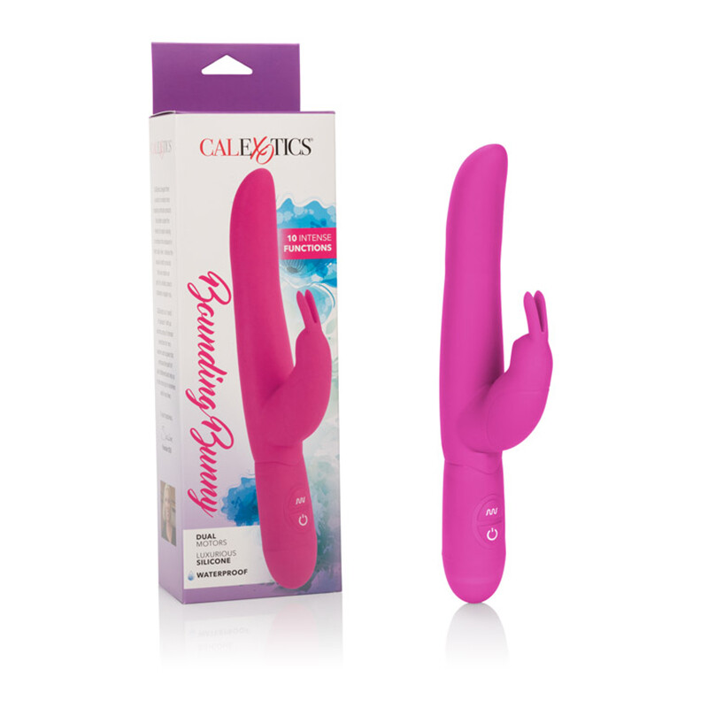 Posh Bounding Bunny Massager Vibe Silicone 10 Function dual-motor Vibrator