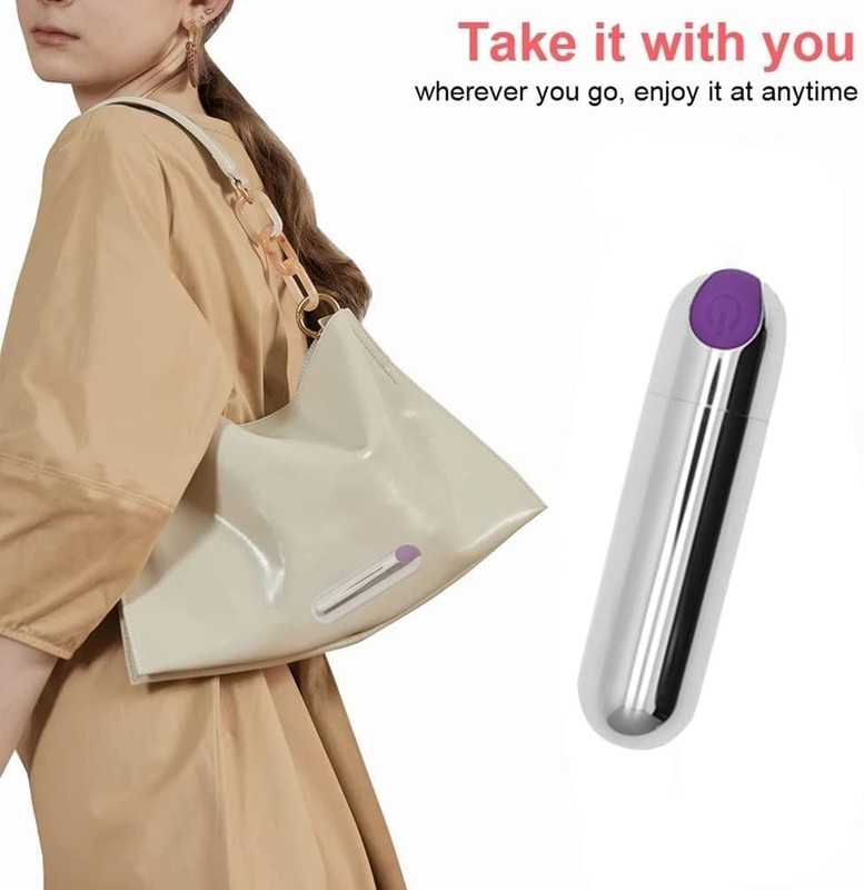 10 Modes G-spot Stimulator Mini Personal Body Massager Bullet Vibrator Sex Toy
