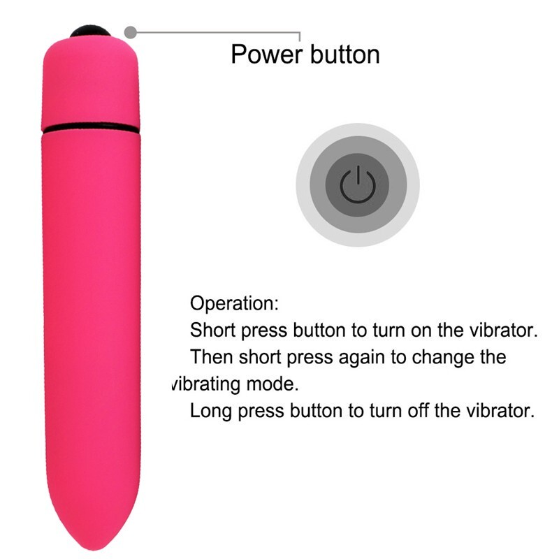 Mini Bullet Vibrator G-spot Anal Plug Clit Dildo Massager Sex Toys for Women gallery