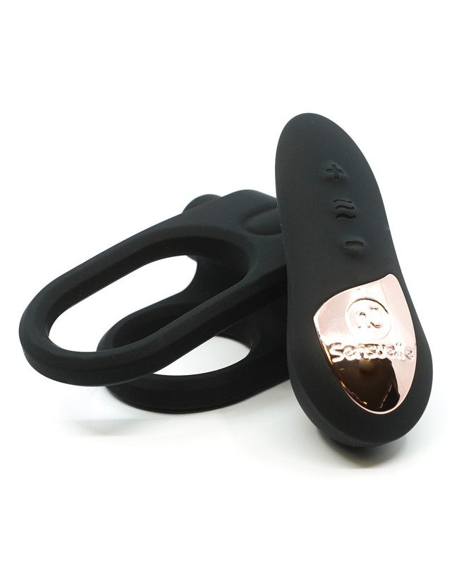 Nu Sensuelle Silicone Remote Control XLR8 Turbo Boost Bullet Ring - Black gallery