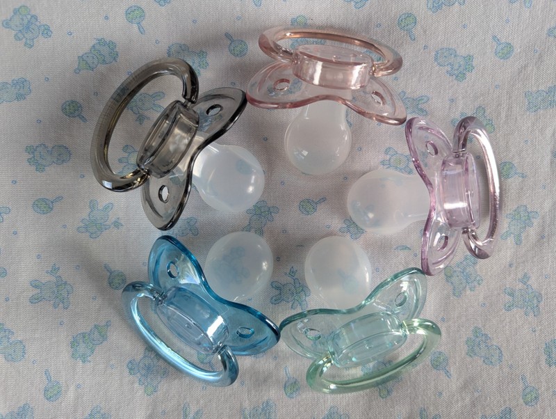 Adult Pacifier Tranparent size 6