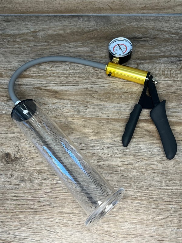 Penis Pump Pumping Cylinder Lengthening Thickening Stamina Cock Training Gear gallery