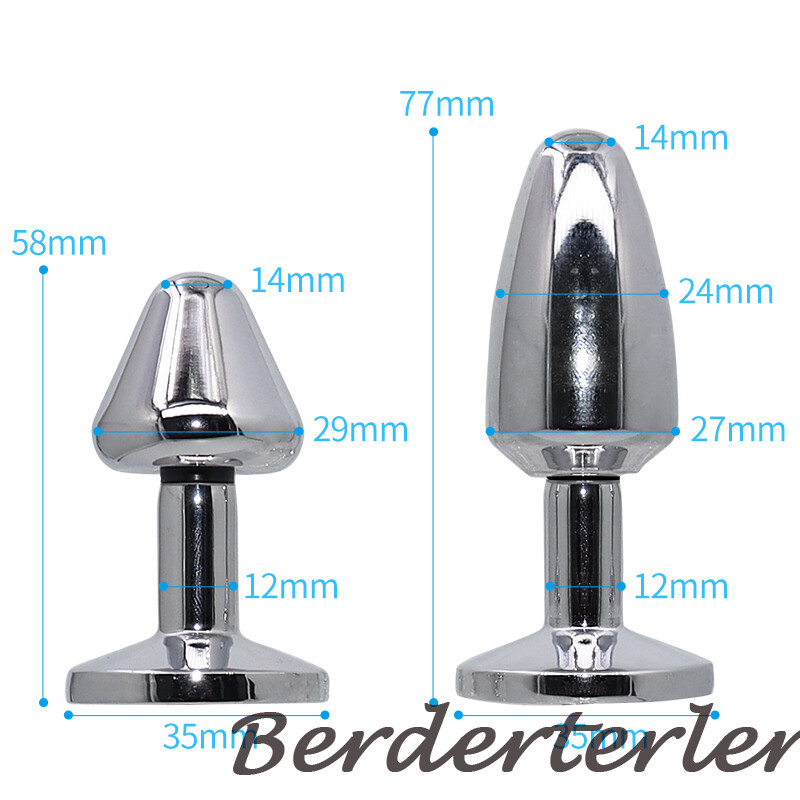 Stainless Steel Anal Plug Stimulator Butt Plug Electro Estim Butt Plug Sex Toys gallery