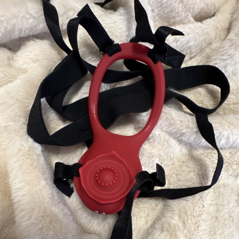 Red and Black Adjustable sex toy