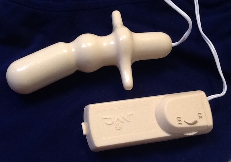 Vibrating Butt Plug Anal Vibrator Sex Toy T Handle Bullet Multi-speed 4.25&Prime;