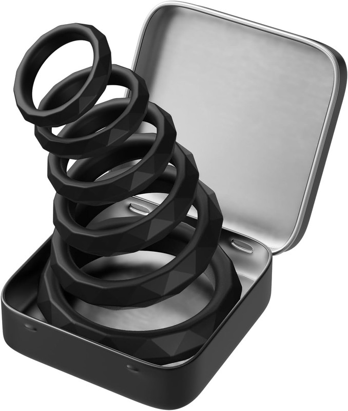 COCK Rings Male Silicone Penis Longer Harder Stronger Erection Adult Sex Toy Men