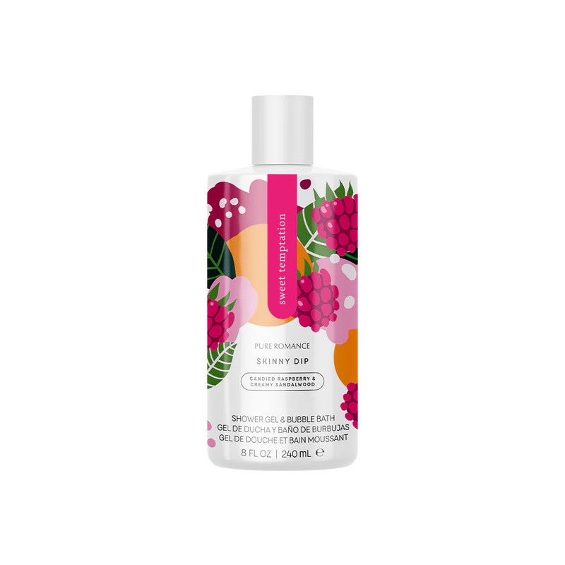 Pure Romance Skinny Dip – Sweet Temptation Bubble Bath And Shower Gel