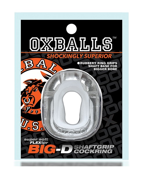 Oxballs BIG D Cockring - Clear gallery