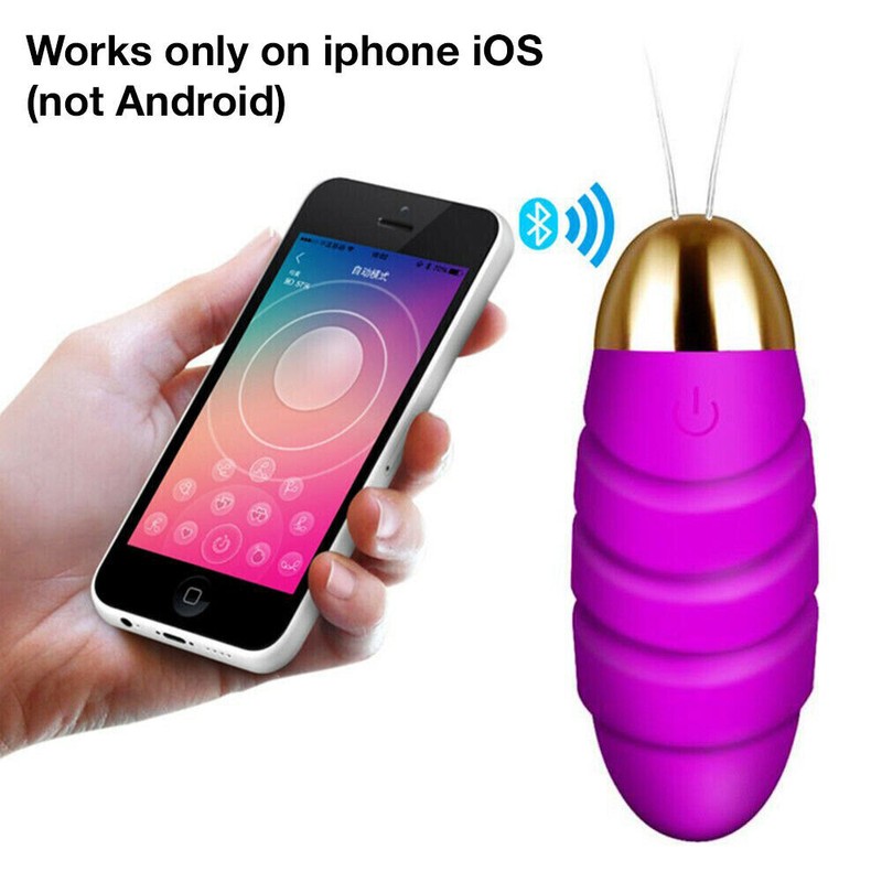 App Controlled Rechargeable Wearable Love Egg Vibrator 10 Speed Sex Toy Women