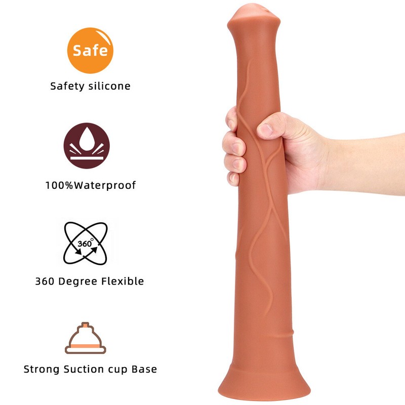 16 Inch Long Huge Dildo Monster Penis Dong Alien Cock Women Butt Plug Sex Toy gallery