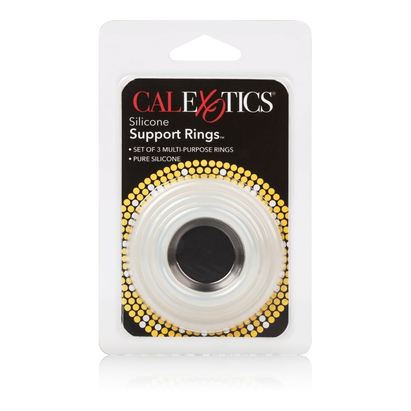 Silicone Support Cock Rings Clear - Prolong Male Penis Erection Delay Enhancer gallery