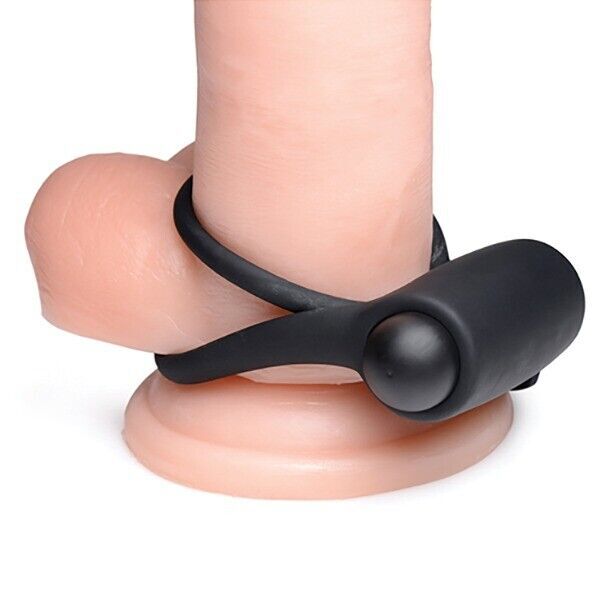 Wireless Remote Control 28 Modes Vibrating Penis Enhancer Cock Ball Ring Bullet gallery