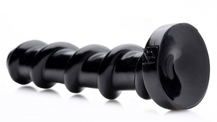 Waterproof-Realistic-G-Spot-Dildo-Black-Spiral-Men-Penis-Female-Adult-Sex Toy gallery
