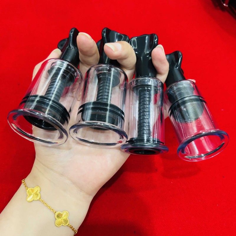 BDSM Nipple Sucker Clamps Breast Clit Pump Vacuum Suction Cup Sex Toy For Women gallery