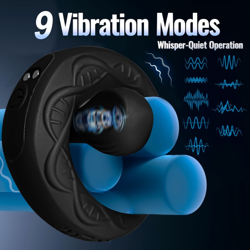 APP Control Cock Ring Vibrator G Spot Stimulate Vibrating Massager Men Sex Toy