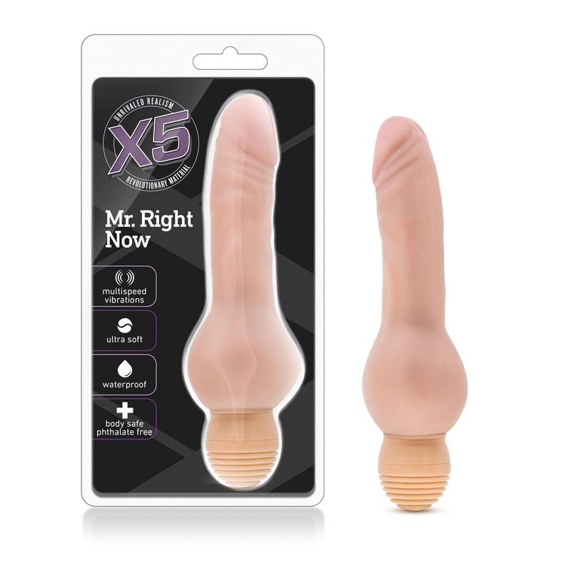 Mr. Right Now -Multispeed vibrations-Ultra soft-Waterproof-Body safe-Beige