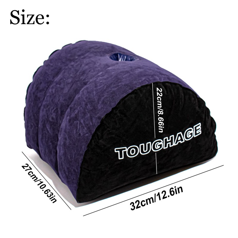 TOUGHAGE Bouncing Stool Weightless Sex Chair Inflatable Pillow Positioning AId