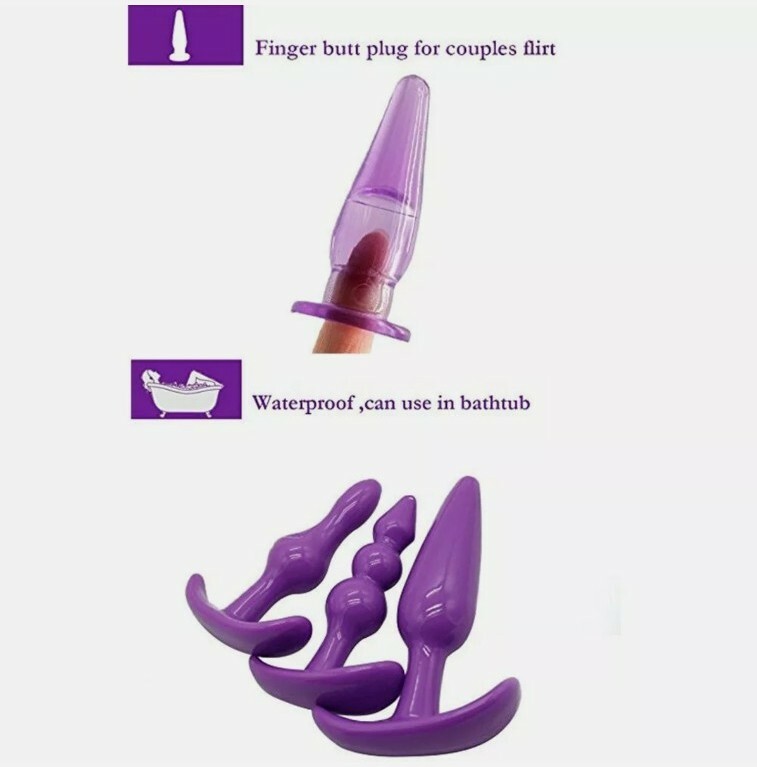 7Pcs/Set Vibrator Anal Beads Butt Plug Stimulator Massager Sex Toy For Women/Men gallery