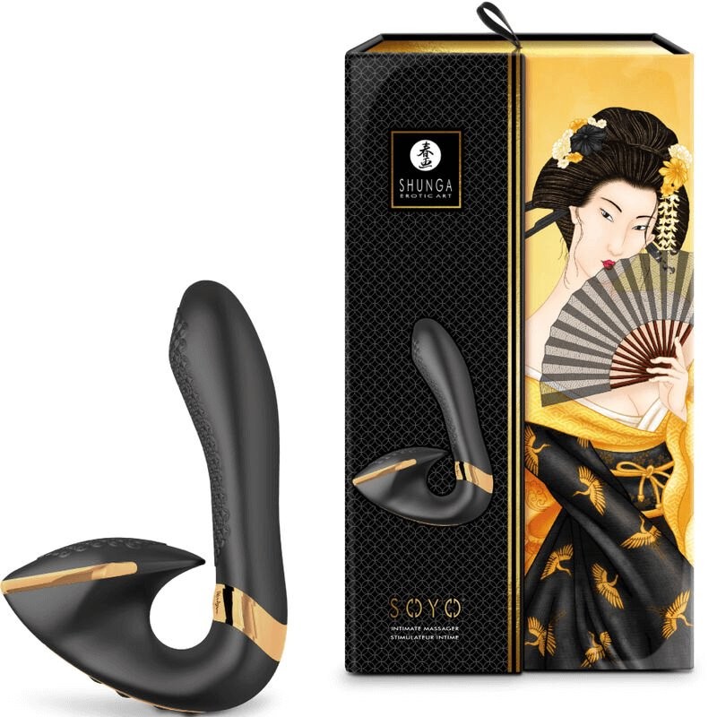 SHUNGA - BLACK SOY UNDERWEAR MASSAGER gallery
