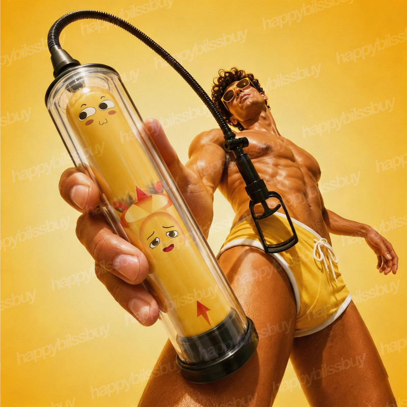 Vacuum Penis Pump for Male ED Enhancement Erectile Enlargement Penis Enlarger BG