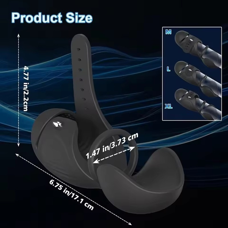4-in-1 Adjustable Male Penis Vibrator Trainer Ghost Exerciser Stroker with Cock gallery