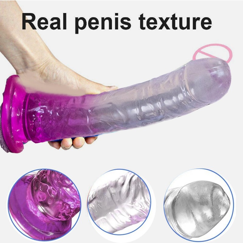 Dildo 8 Inch Realistic Lifelike Big Real Dong Suction Cup Waterproof Women Toy