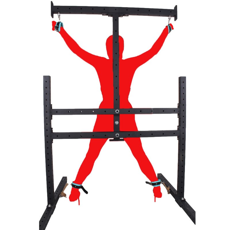 Training Frame Restraint Torture Tools Slave BDSM Fetish Handcuffs Rack Sex Toys