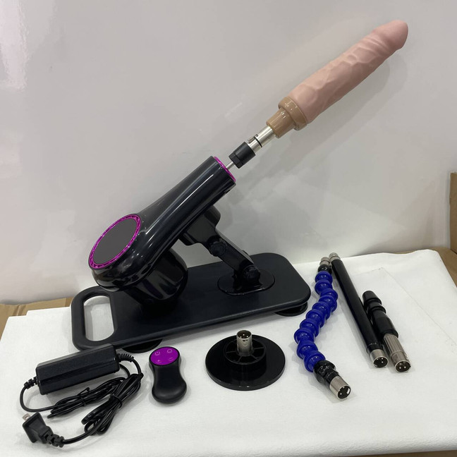 Electric Thrusting Automatic Sex Machine Masturbator 3XLR Attachment Adult Toys gallery