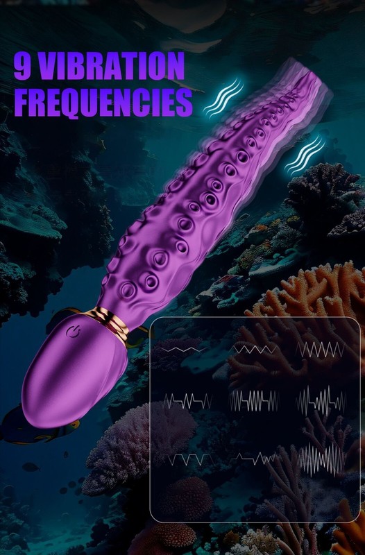 Octopus Tentacle Vibrator Dual Motors for Clitoral Vagina Anal Nipples Massager gallery