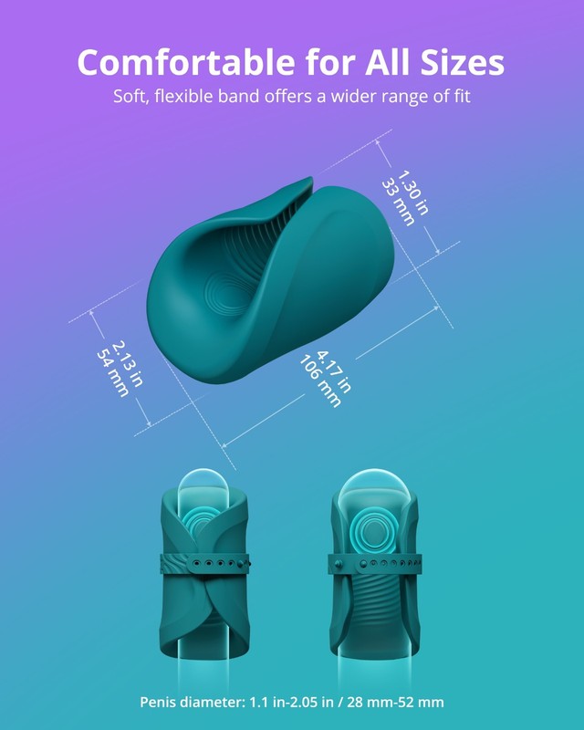 LOVENSE Gush 2 Automatic Male Masturbator+Diamo Vibrating Penis Ring Sex Toys gallery