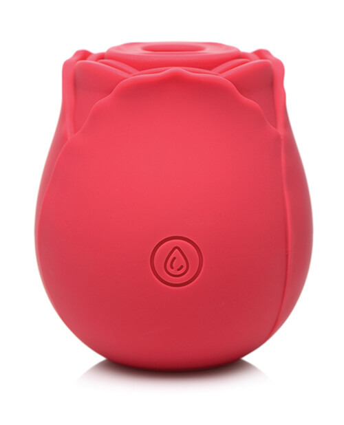 Inmi Bloomgasm 10X Silicone Suction Clit Stimulating Wild Rose Red gallery