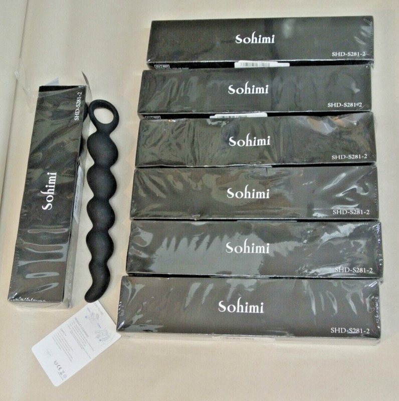 (6) Sohimi Anal Massager, Tapered SHD-S281-2 – Black