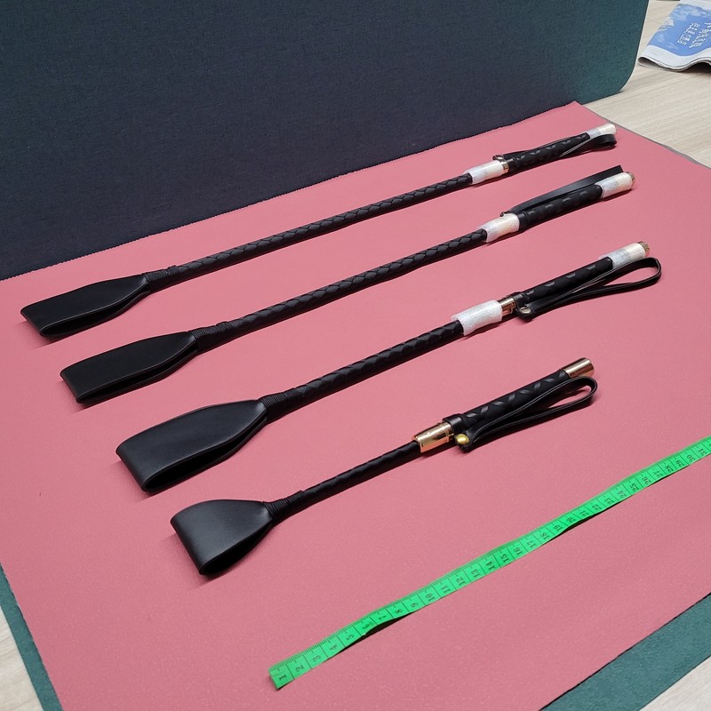 Riding Crops Black Sex Flogger Whip Spanking Paddle BDSM Restraint Couples Flirt