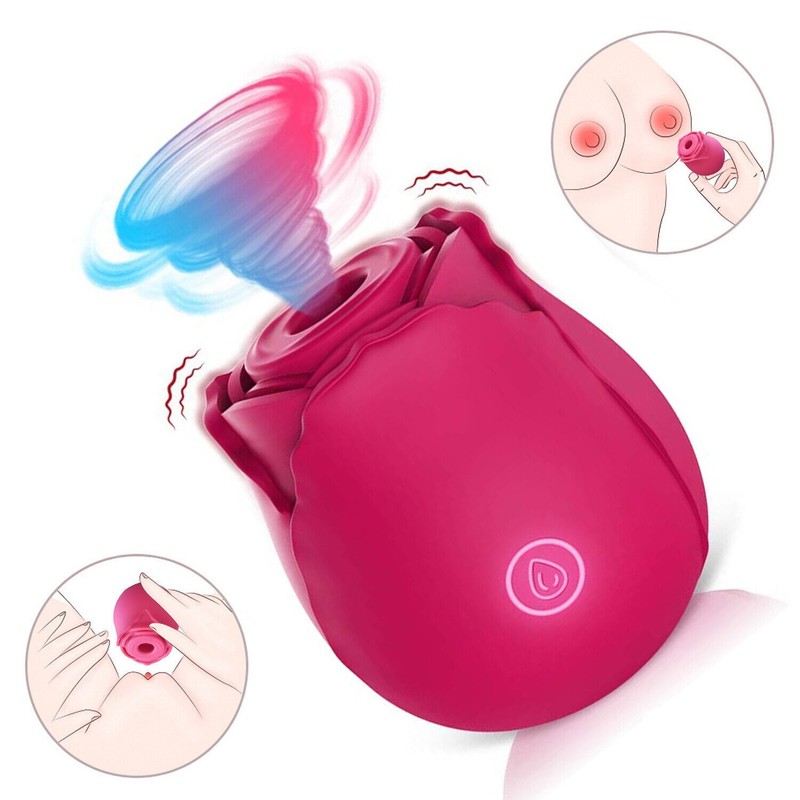10 Speed Rose Vibrator sucking Discreet Personal Massage Massager for Women Sex gallery