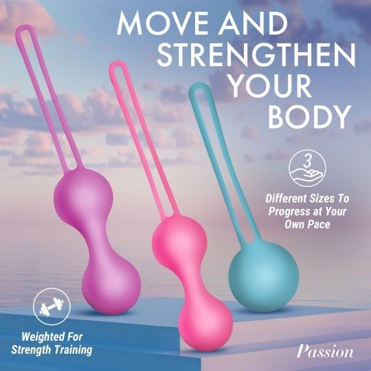 Silicone Weighted Kegel Ball Set gallery