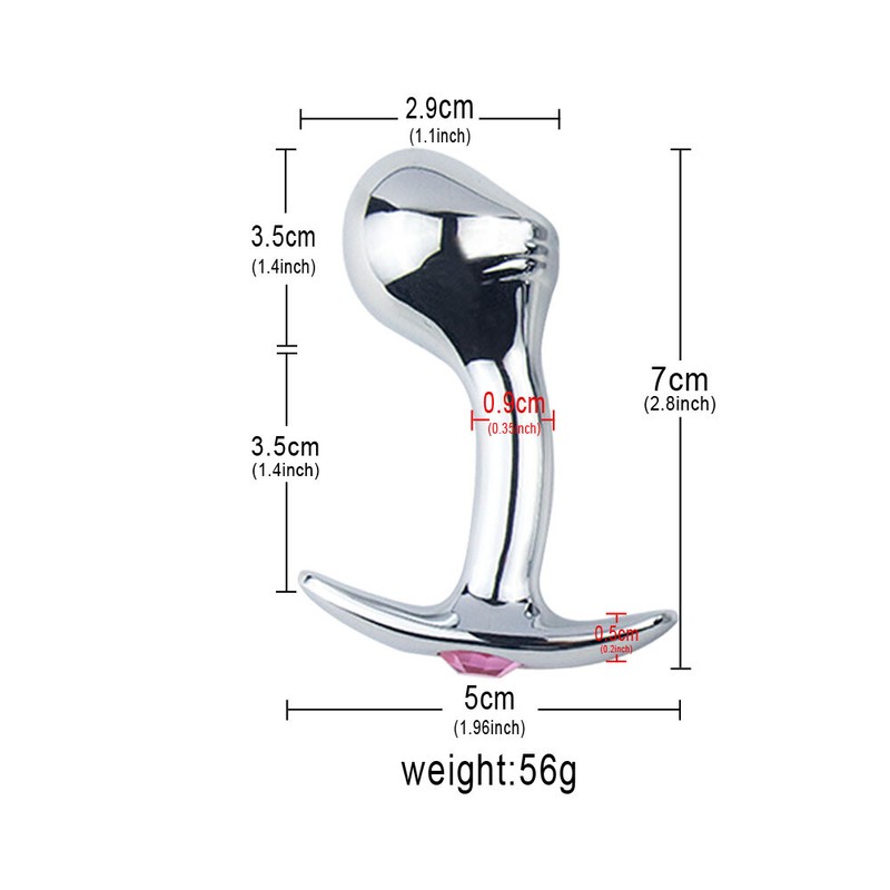 Metal Anal Beads Butt Plug Set Wearable Ass Analplug Jewelry Dildo Prosate BDSM
