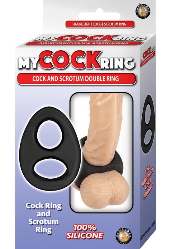 My Cockring Double Ring Silicone Cock and Scrotum Ring gallery