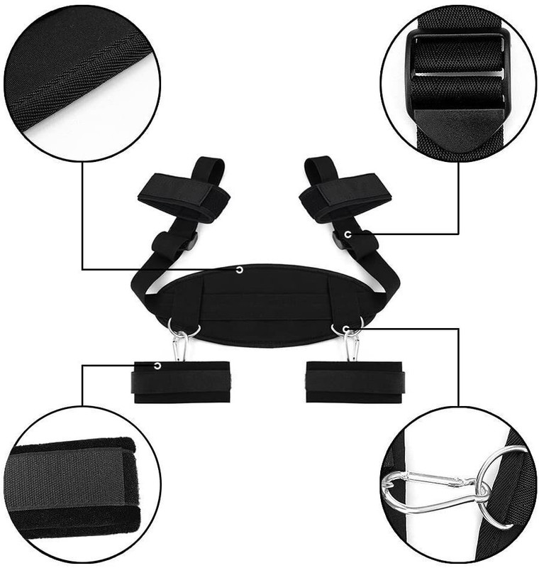 Bed Bondage Kit Hand Ankle Cuffs Restraint Straps Set Sex Play BDSM for Couples gallery