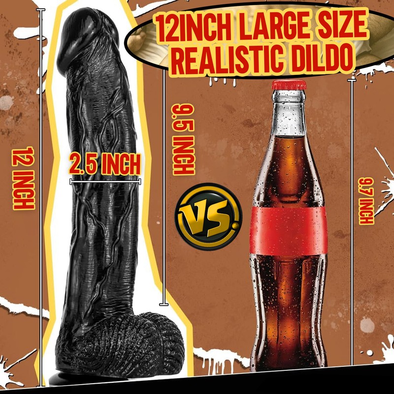 Huge Dildo for Men Gay Anal Toy Realistic Penis Cock Suction Cup Adult Sex Toys