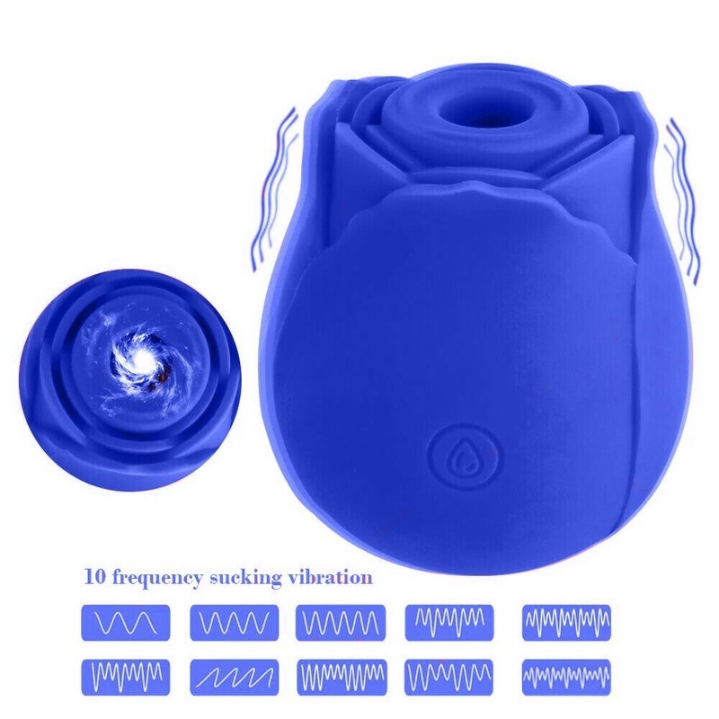 10 Modes Licking Sucking Massage Adult Toys G-Spot Clitoris Stimulator Massager