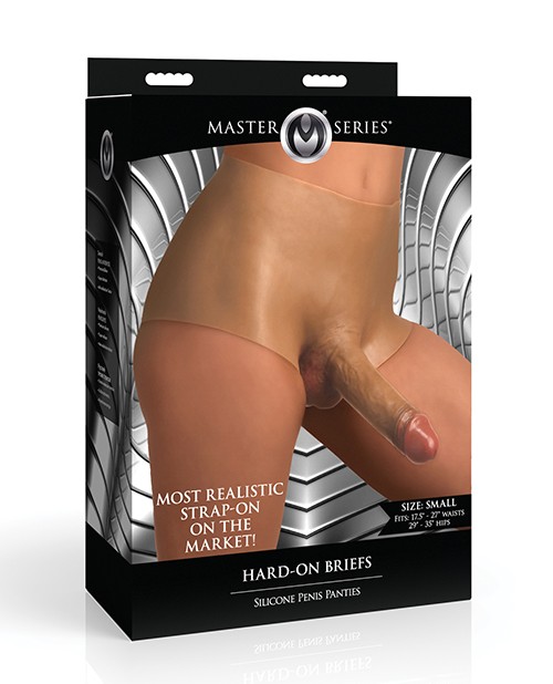 XR, LLC Master Series Penis Panties, Small, Tan Silicone