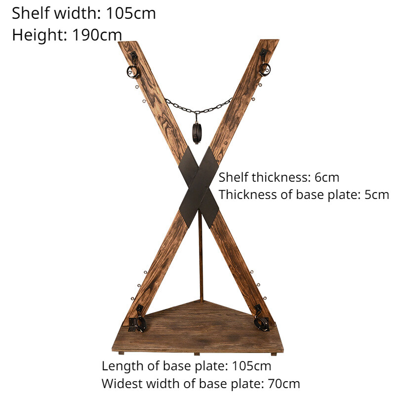 X-Training Rack BDSM Bondage Kit Sexual Furniture Frame Torture Device Sex Toys