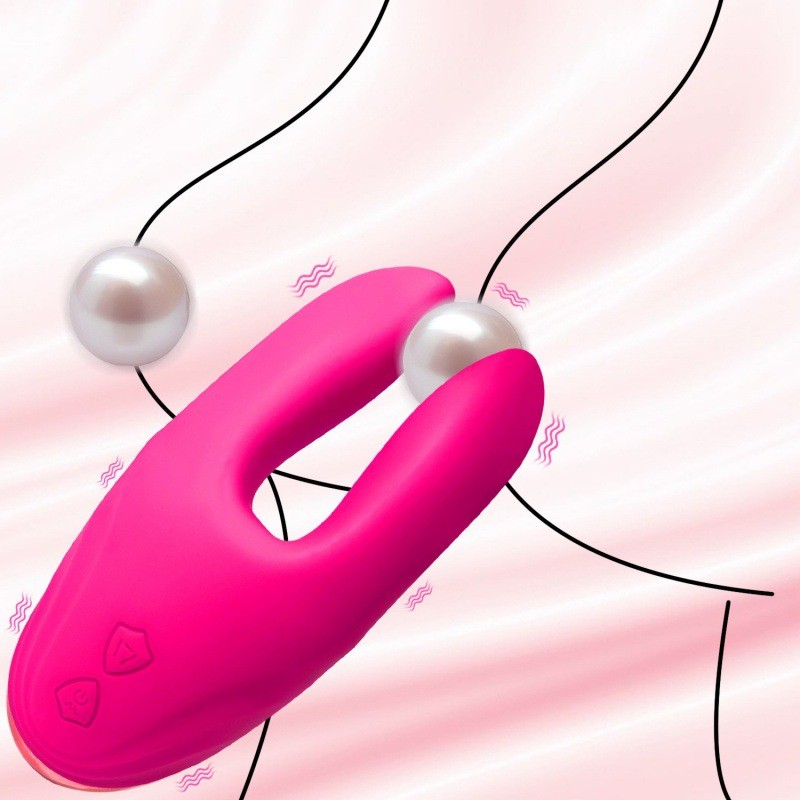 Massage device, vibrating clamp, self-pleasuring device, adult sex product gallery