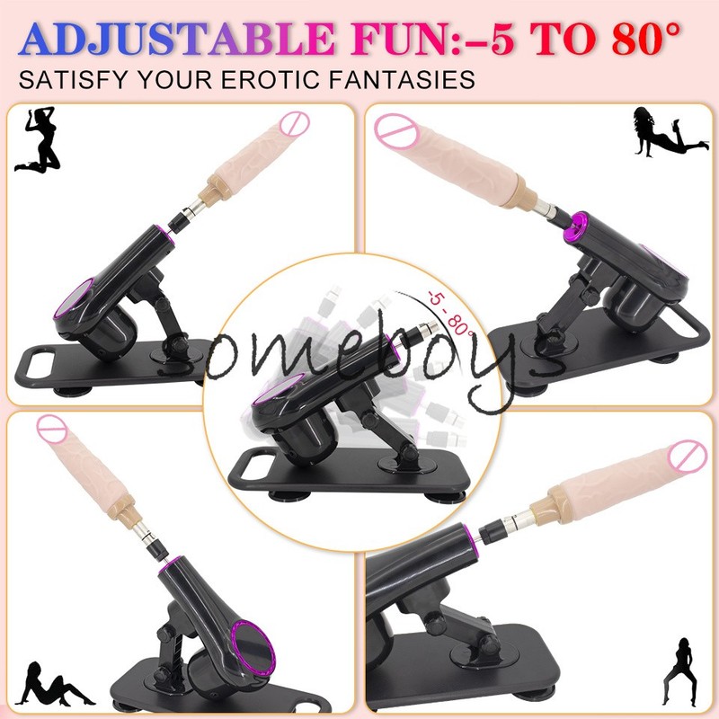New Automatic Wireless Sex Machine for Woman Adjustable Masturbating Pumping Gun gallery