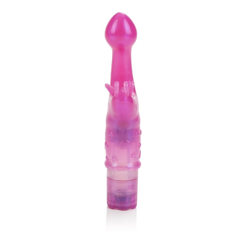 CalExotics The Original Butterfly Kiss Pink G-spot Clitoral Vibrator Vibe gallery