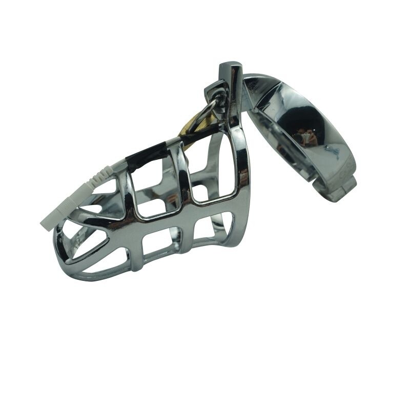 E-Stim Shock Pulse Metal Chastity Cage Torpedo Plug Physical Therapy gallery