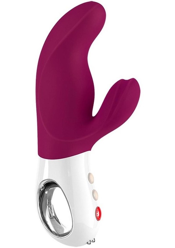 Miss Bi Silicone Rabbit Vibrator - Grape gallery