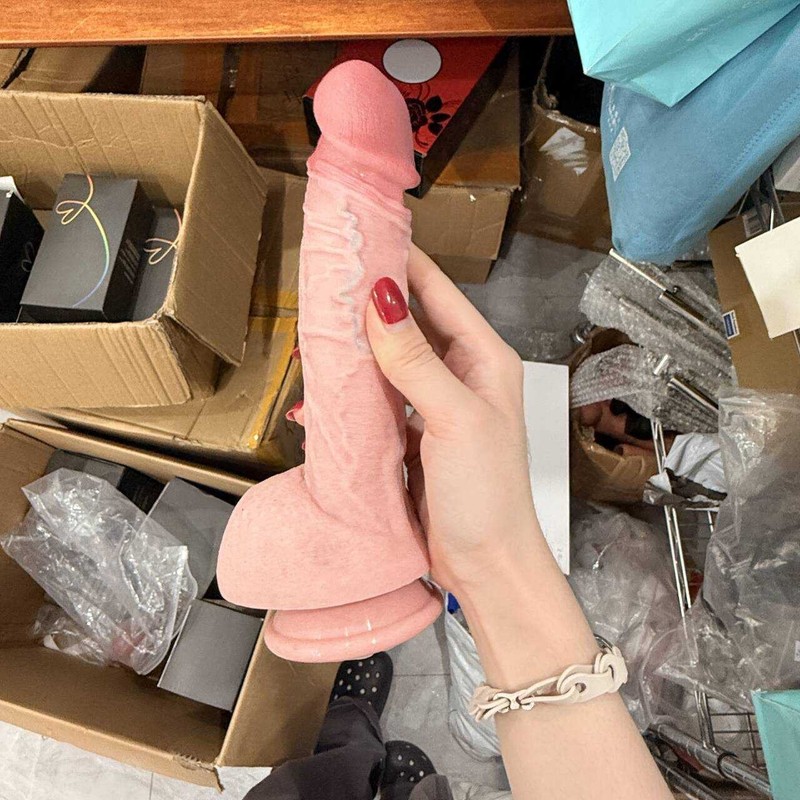 Girth Huge Dildo Realistic Giant Dildos Thick Big Long G-spot Penis Sex Toy BDSM