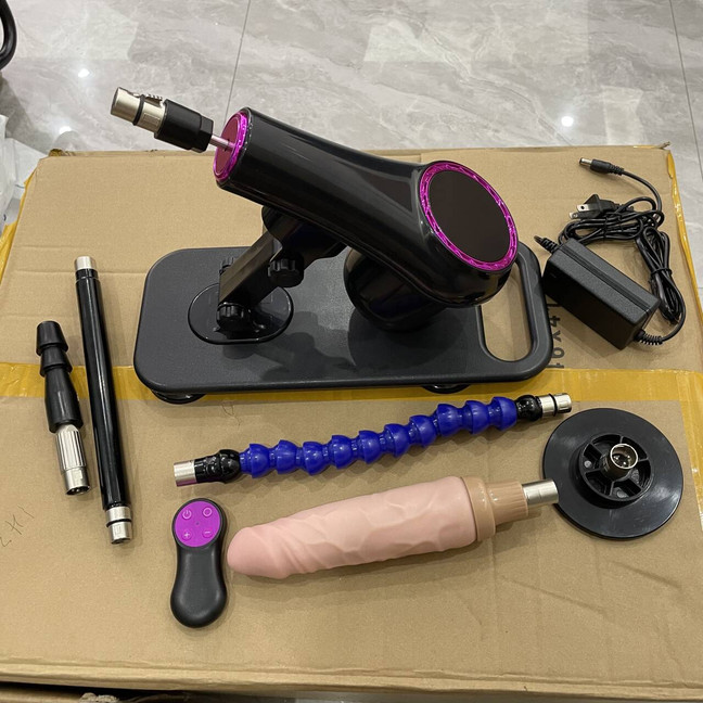 Electric Thrusting Automatic Sex Machine Masturbator 3XLR Attachment Adult Toys gallery
