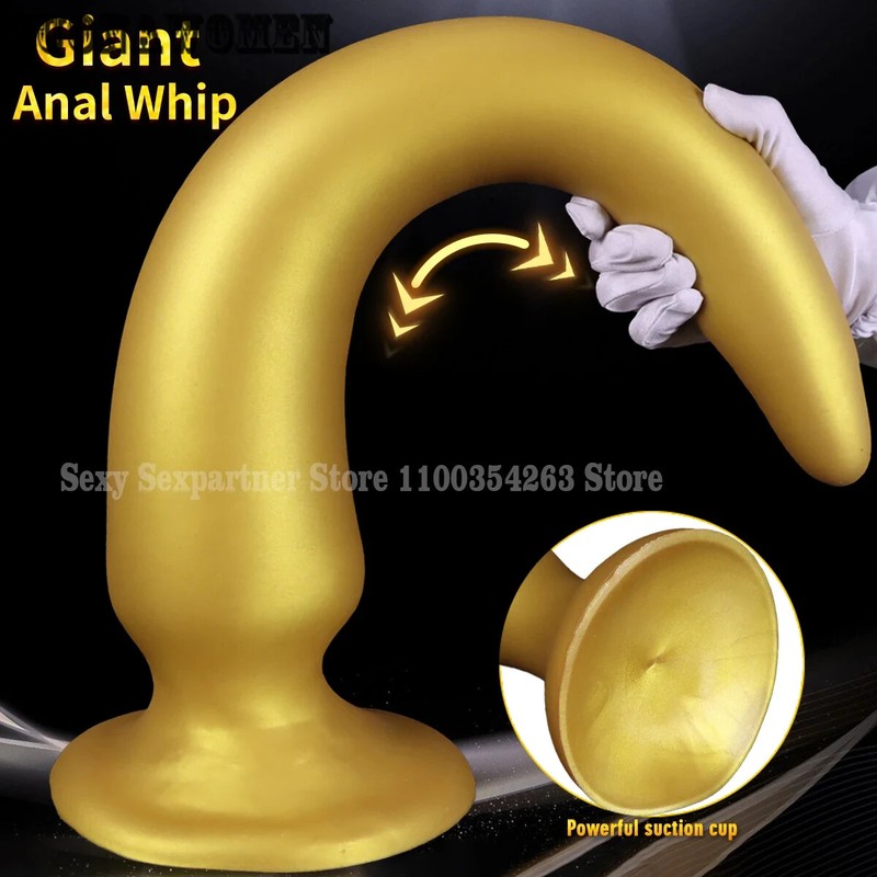 64cm Super Long Deep Large Sucker Dildo Prostate Massager Anal Dilator Sex Toy gallery